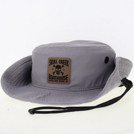 Legacy Hat- Cool Fit Boonie- Shark Grey – Skull Creek Boathouse