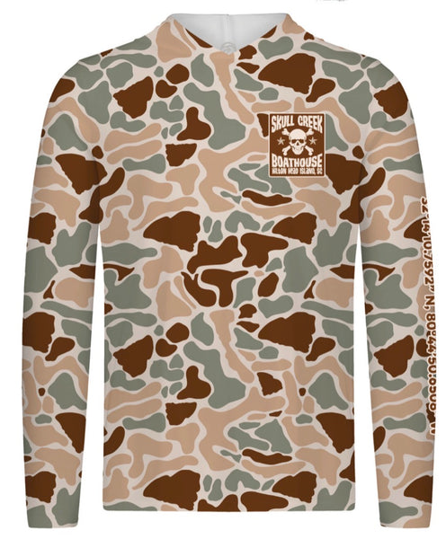 Duck Camo hooded DriFit