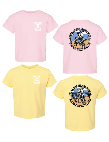 Toddler Sand Castle tee