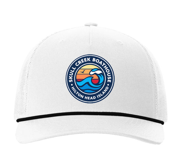 SCB White Surf Hat