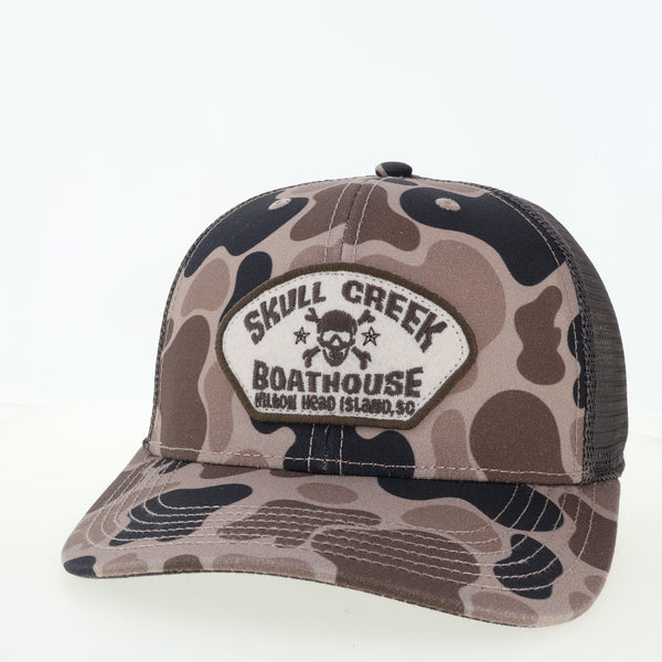Grey Duck Camo Trucker