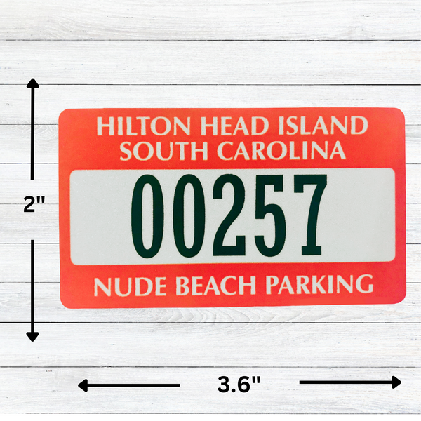 Sticker- Nude Beach