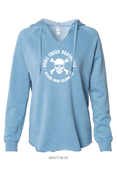 Cross Bones Ladies Hoodie