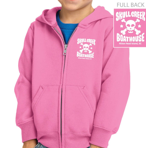 Baby Skull Toddler Zip up