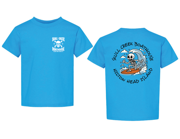 Toddler Baby Skull Surfer S/S