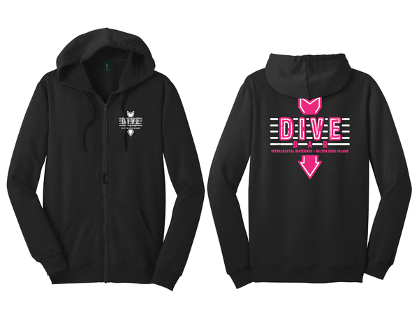 Dive Bar Full Zip Hoodie