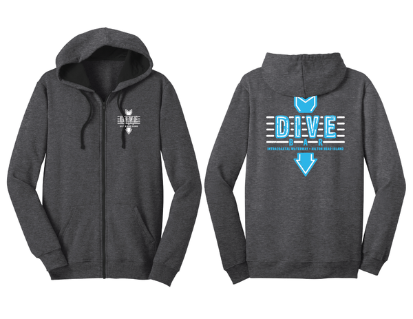 Dive Bar Full Zip Hoodie