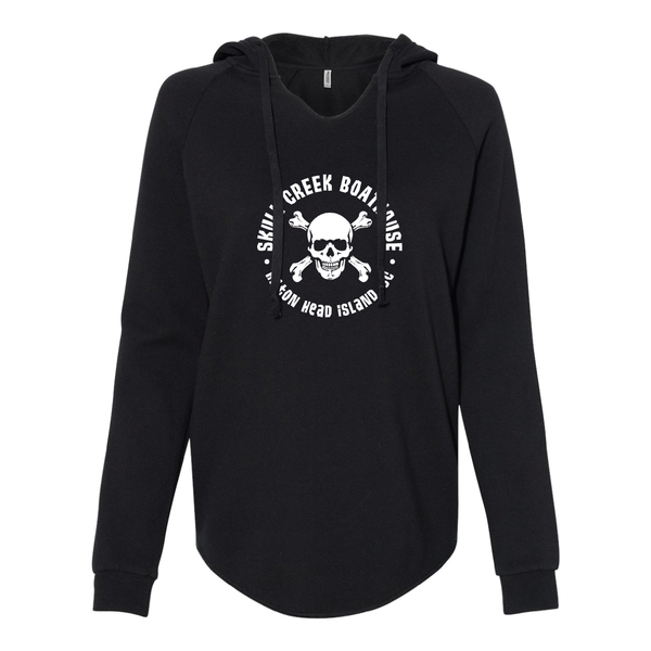 Cross Bones Ladies Hoodie